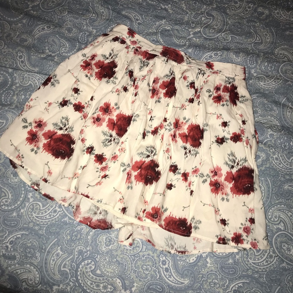 Floral Skater Skirt